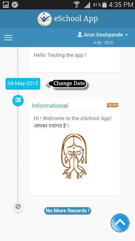 eSchoolapp Tangkapan skrin 1