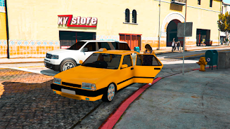 Taxi Driving Simulator Game 3D Captura de tela 1