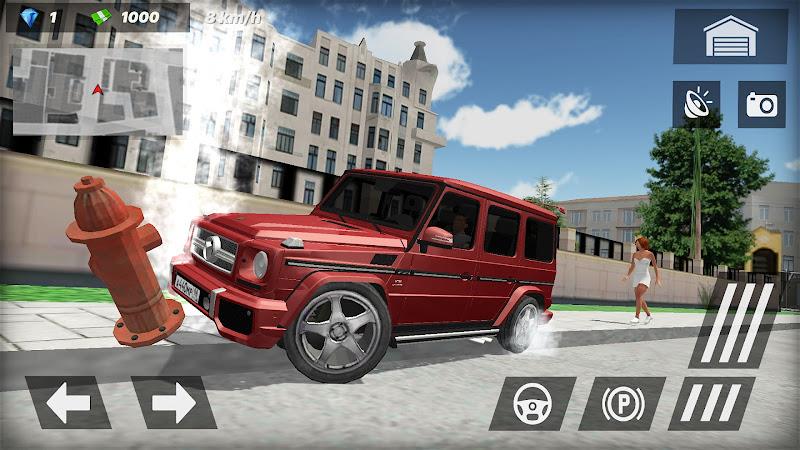 G65 AMG Car Simulator Скриншот 3