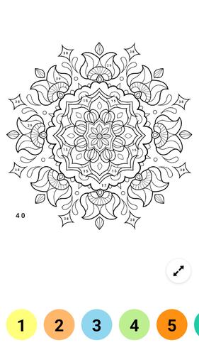 Coloring Book-lake colouring Captura de pantalla 1