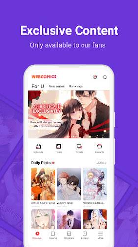 WebComics - Webtoon & Manga スクリーンショット 2