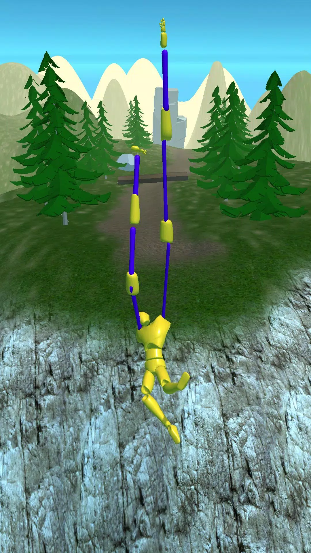 Rubber Jumping: Slingshot Doll Zrzut ekranu 2