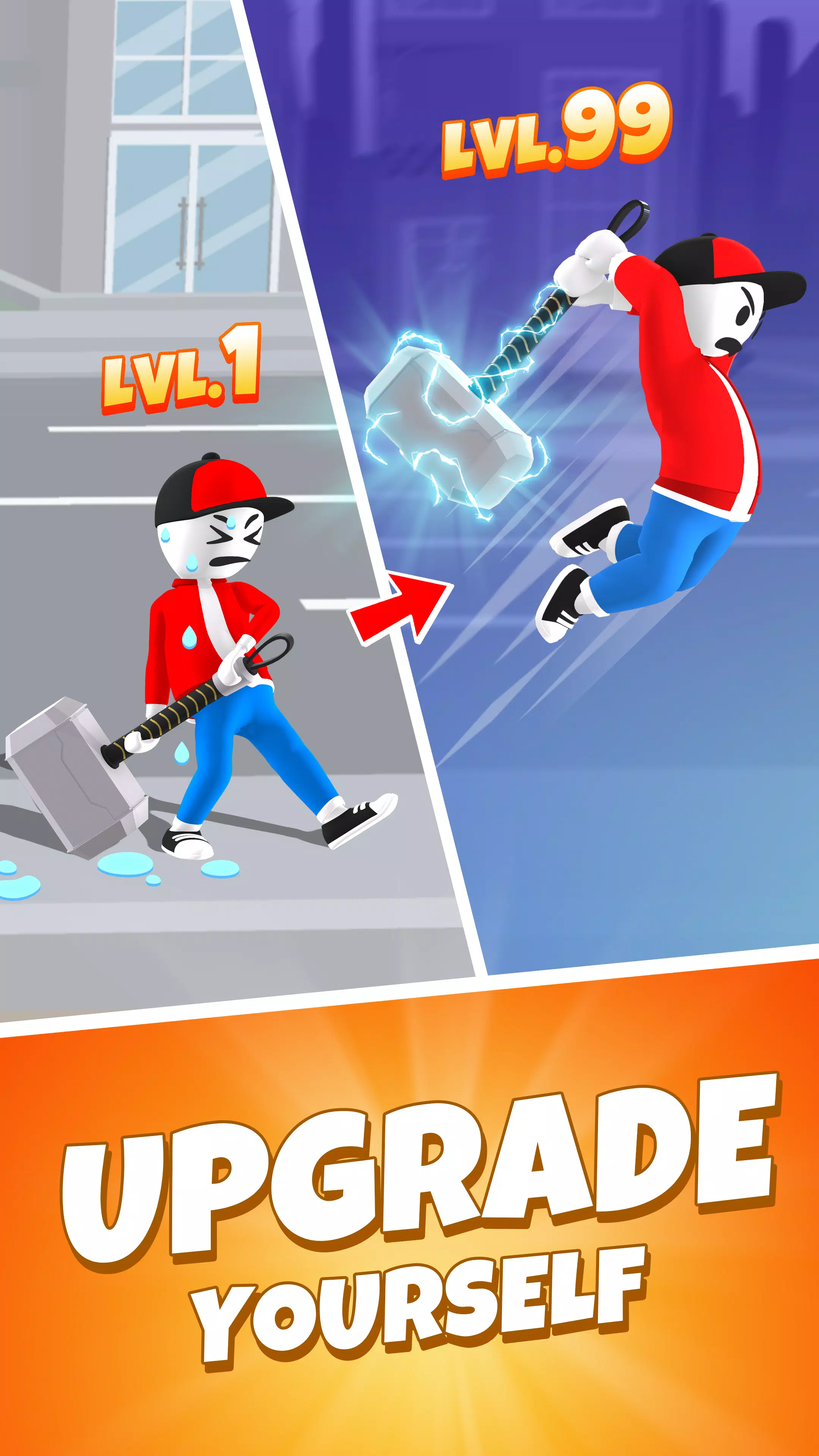 Merge Fighting: Hit Fight Game Ảnh chụp màn hình 2