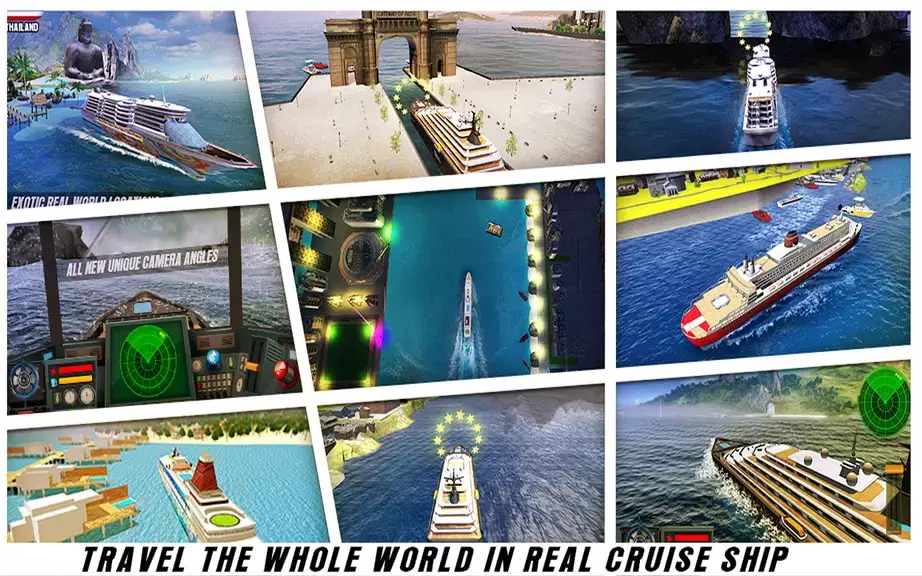 Big Cruise Ship Simulator スクリーンショット 0