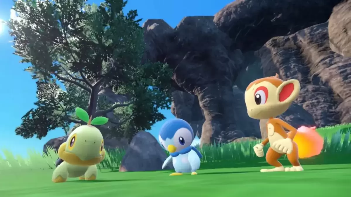 Gen 4 Starter Turtwig, Piplup und Chimchar in Pokémon Scarlet & Violet