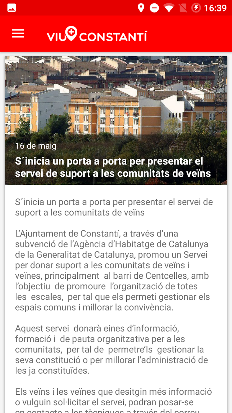 Viu Constantí Скриншот 0