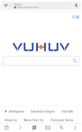 Vuhuv Search Engine Captura de tela 2