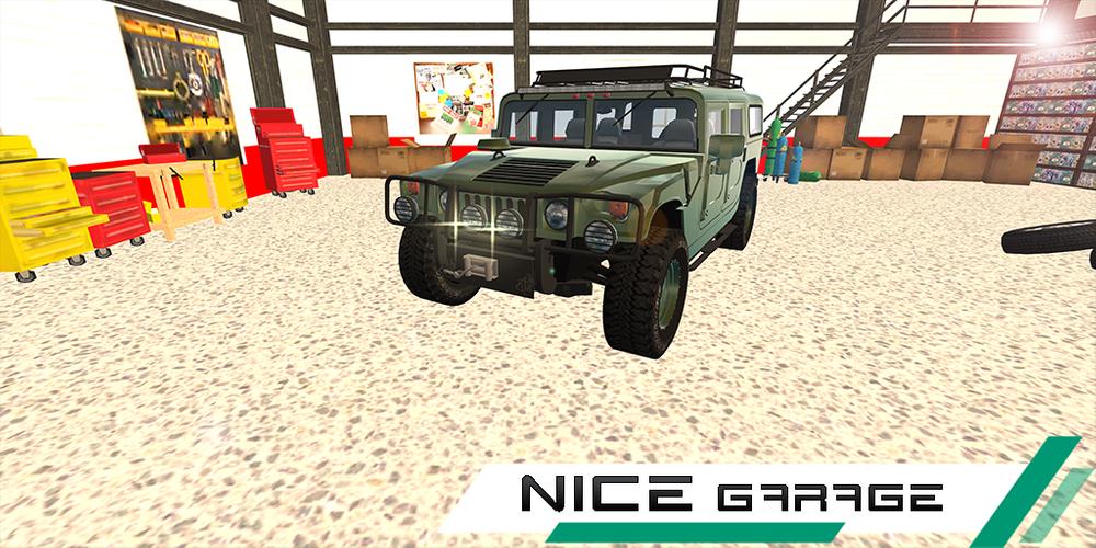 Schermata Hummer Drift Car Simulator 0
