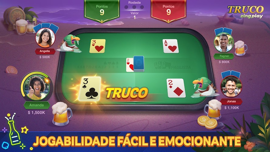 Truco ZingPlay: Jogo de cartas ဖန်သားပြင်ဓာတ်ပုံ 1