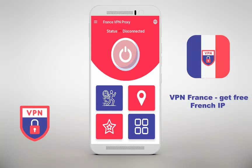 VPN Free - get free French IP Security  ⭐️⭐️⭐️⭐️⭐️ Screenshot 2