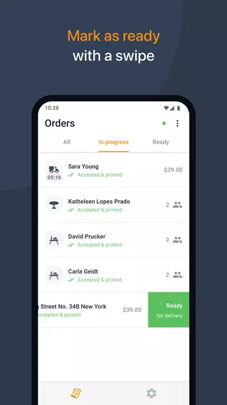 Restaurant Order-Taking App 스크린샷 2