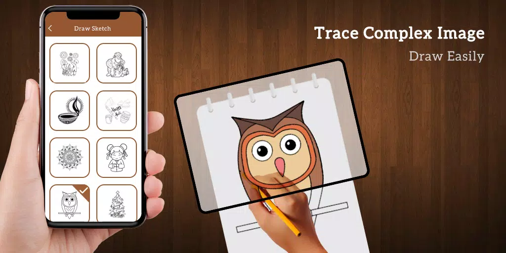 Draw Sketch - Copy Trace Draw应用截图第1张