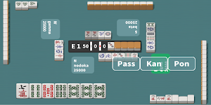 R Mahjong - Riichi Mahjong 스크린샷 1