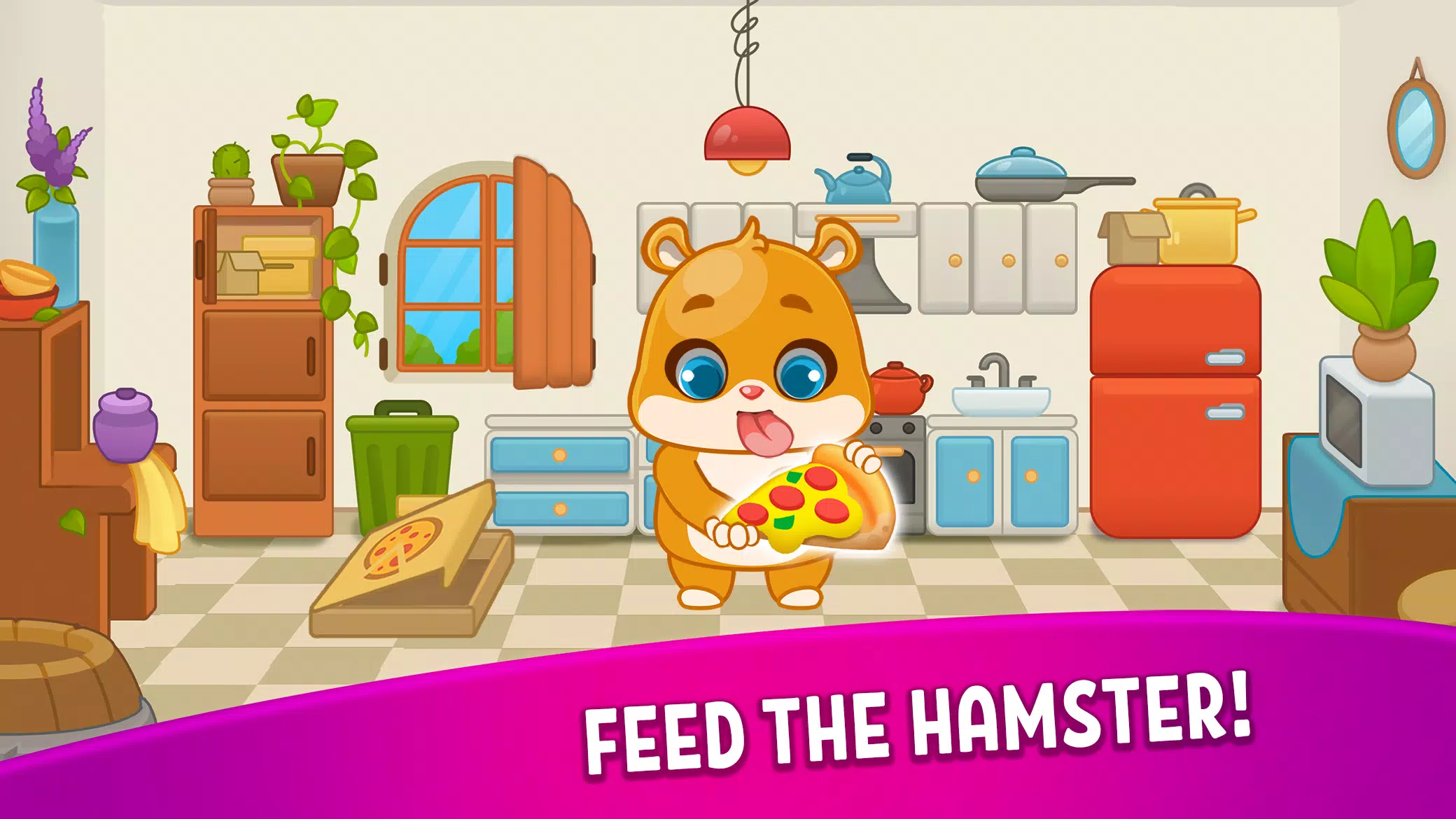 Hamster House: Kids Mini Games ဖန်သားပြင်ဓာတ်ပုံ 1