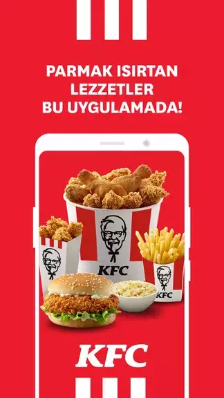 KFC Türkiye – Yemek Siparişi Captura de pantalla 0