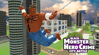 Black Monster Hero City Battle Скриншот 3