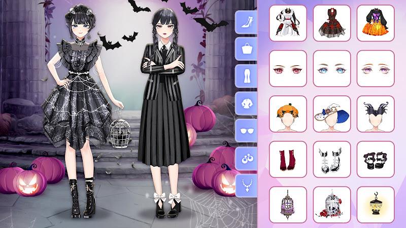 Anime Fashion Princess Dressup应用截图第0张