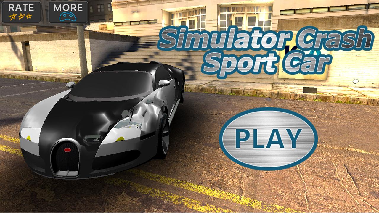 Simulator Crush Sport Car Скриншот 1