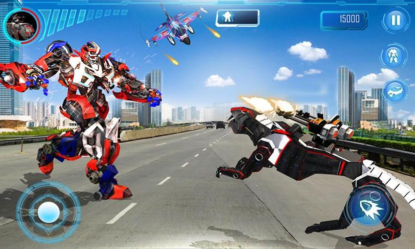 Multi Robot Transform Car Game Ảnh chụp màn hình 1