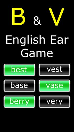 English Ear Game 2 Capture d'écran 0