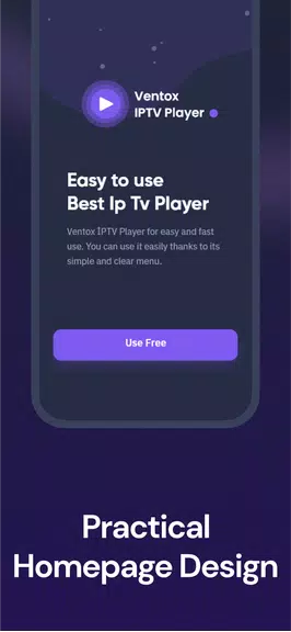 VentoX IPTV Player 스크린샷 3
