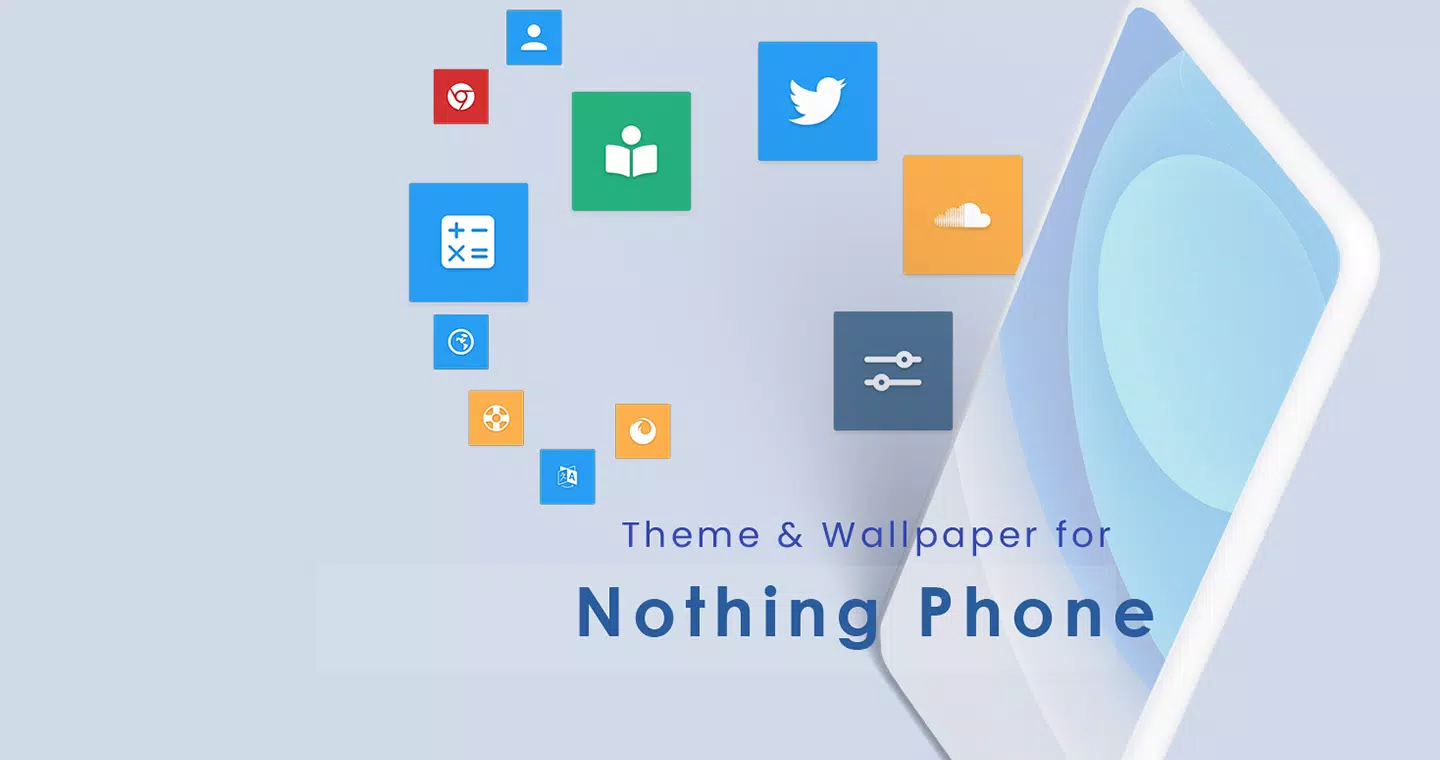 Nothing Phone 1 Theme Schermafbeelding 1