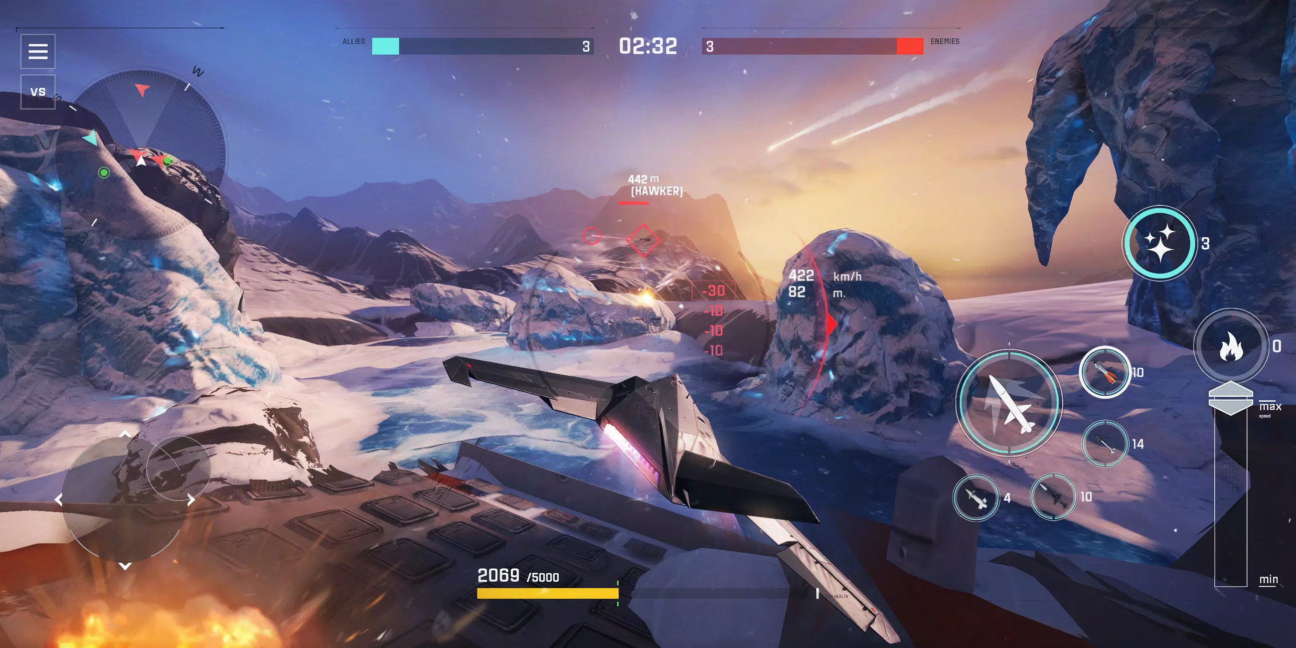 Sky Combat 2 Ảnh chụp màn hình 1