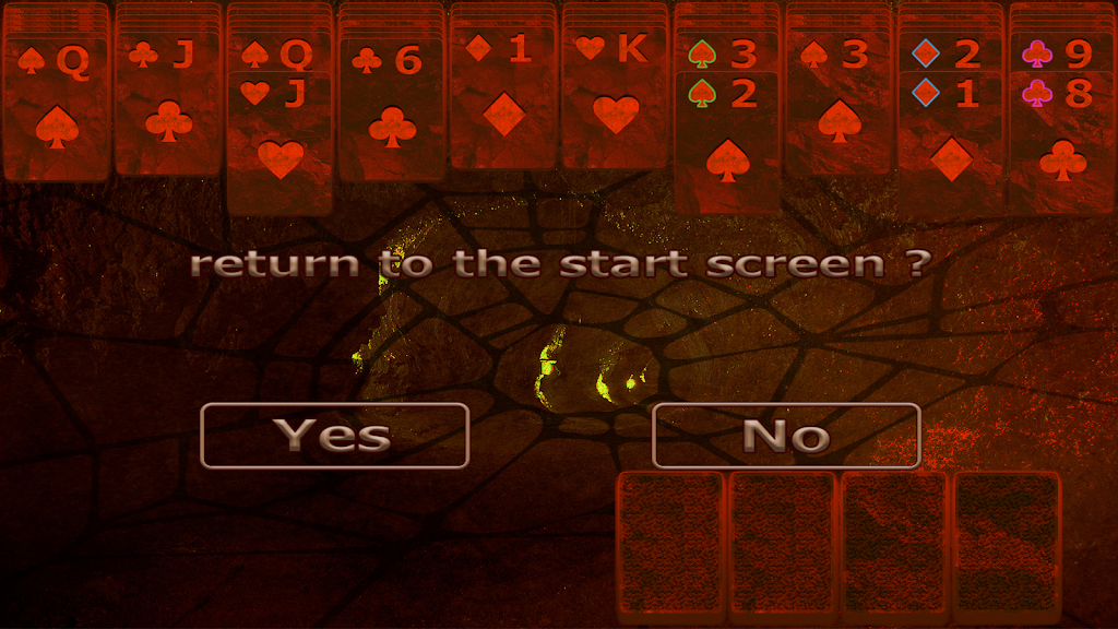 Spider(solitaire) Screenshot 2