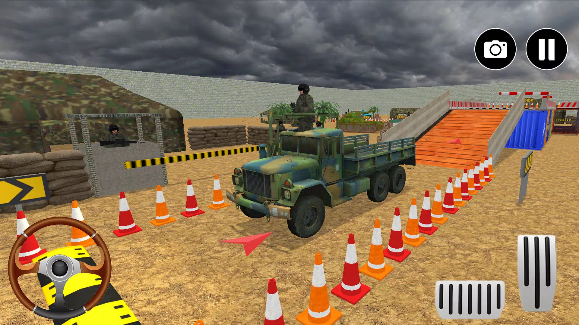 Army Truck Game Simulator 3D スクリーンショット 2