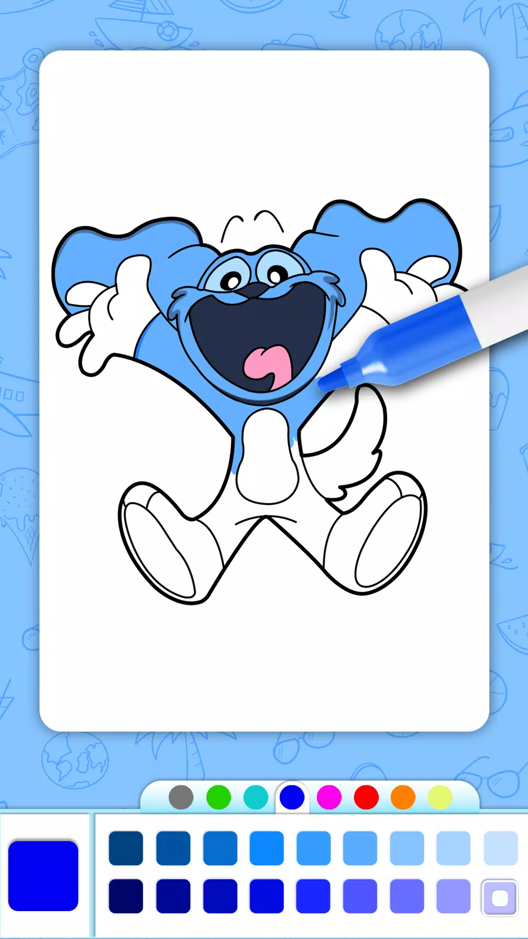 Amusing Coloring: Draw Color Tangkapan skrin 1