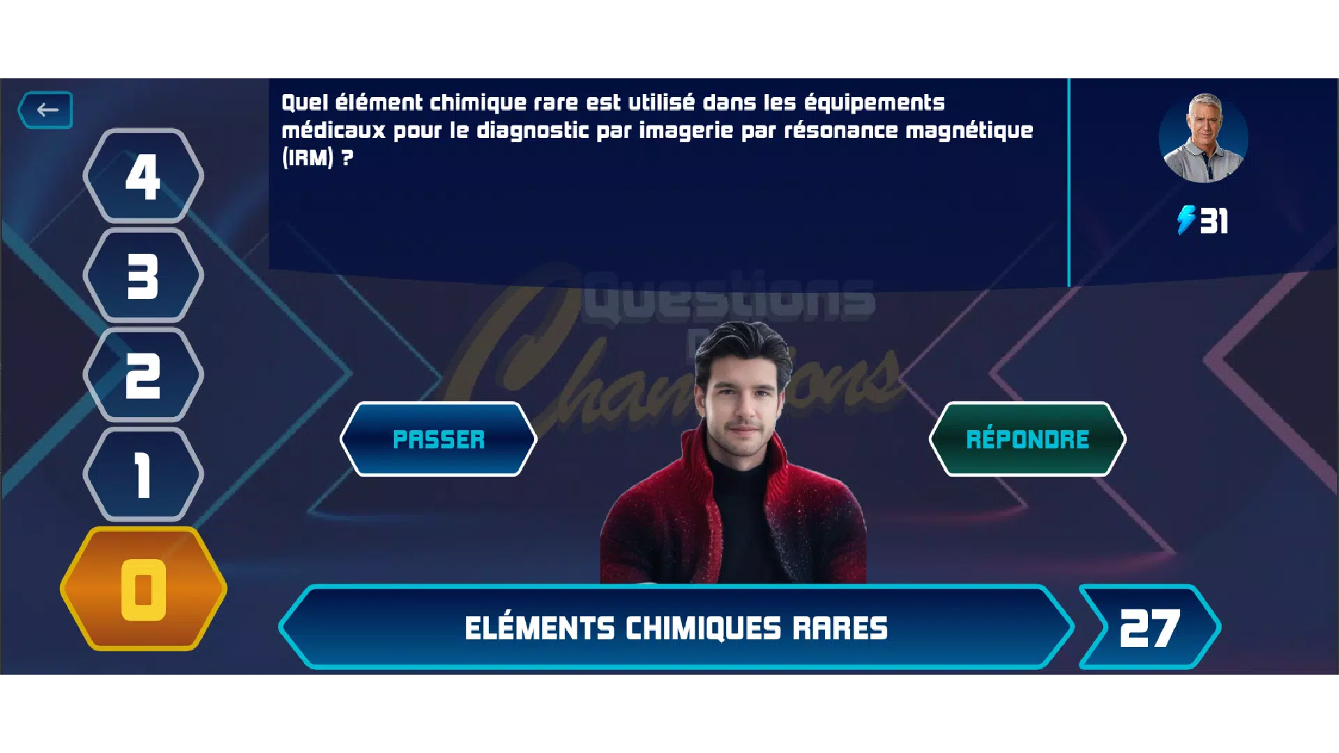 Questions De Champions Captura de pantalla 2