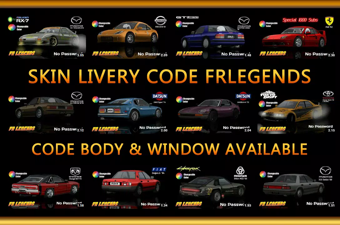 Livery FRLegends V2 스크린샷 3