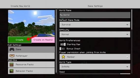 Splitscreen Minecraft