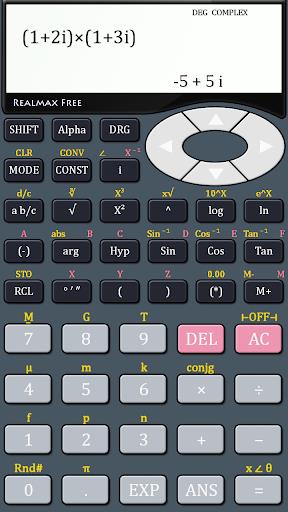 RealMax Scientific Calculator Ekran Görüntüsü 2