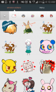 Emoji Stickers for chat Apps Captura de tela 0