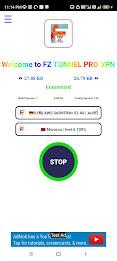 FZ TUNNEL PRO_Sucure Fast VPN Captura de pantalla 1