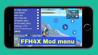 ffh4x mod menu for f fire ภาพหน้าจอ 1