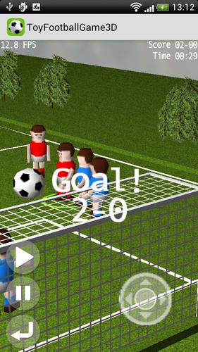 Toy Football Game 3D Скриншот 1