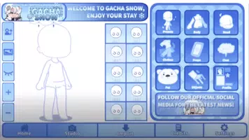 Gacha Snow Mod Schermafbeelding 2