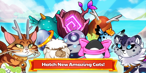 Schermata Castle Cats - Idle Hero RPG 1