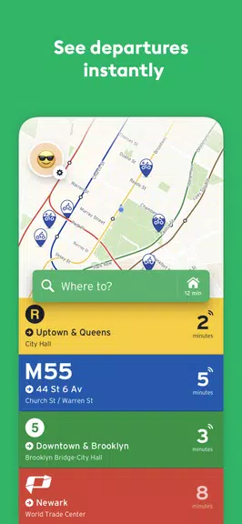 Transit • Subway & Bus Times Tangkapan skrin 0