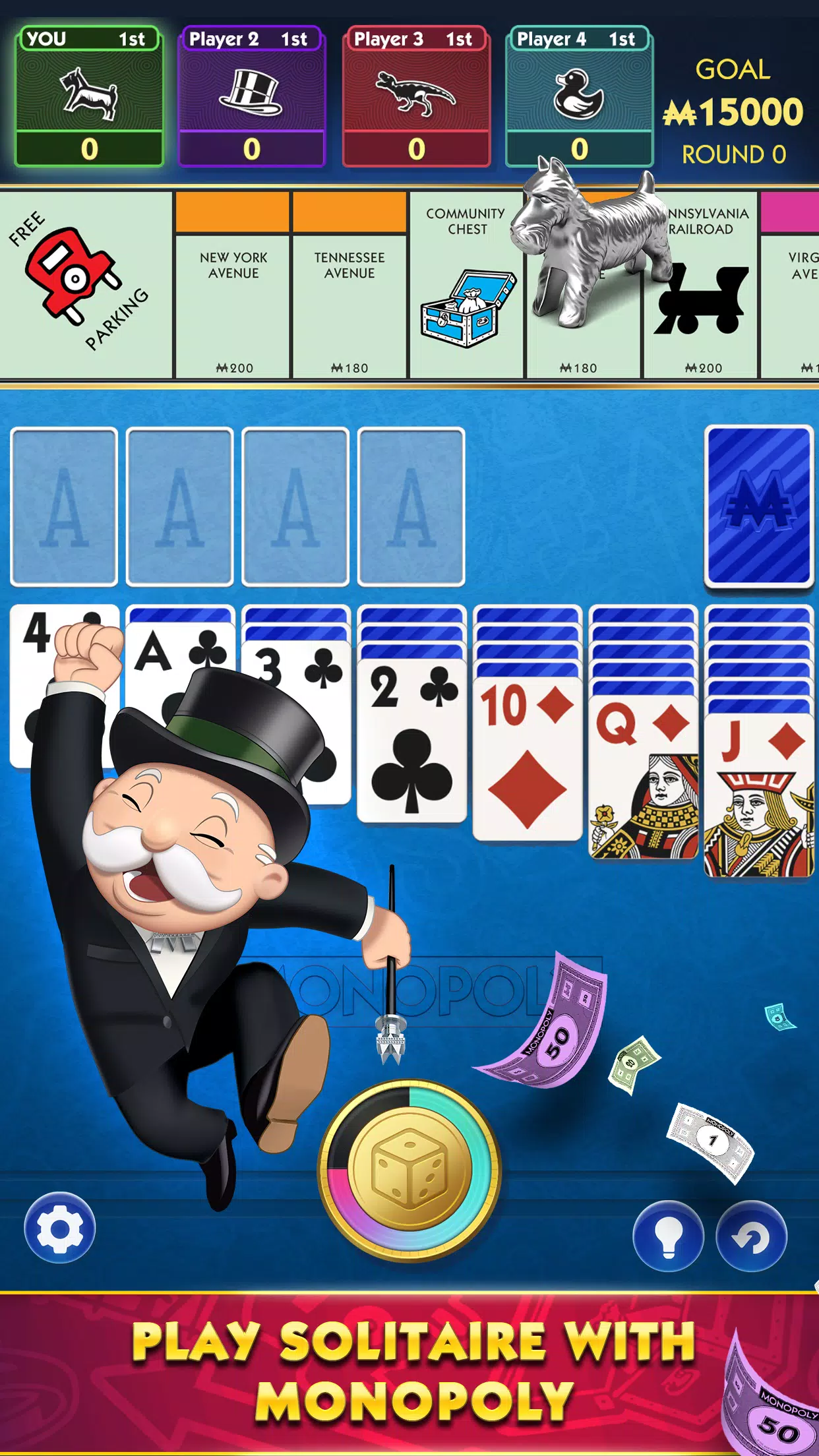 MONOPOLY Solitaire Captura de pantalla 0