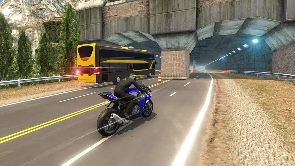 Schermata Bike VS Bus Racing Games 0