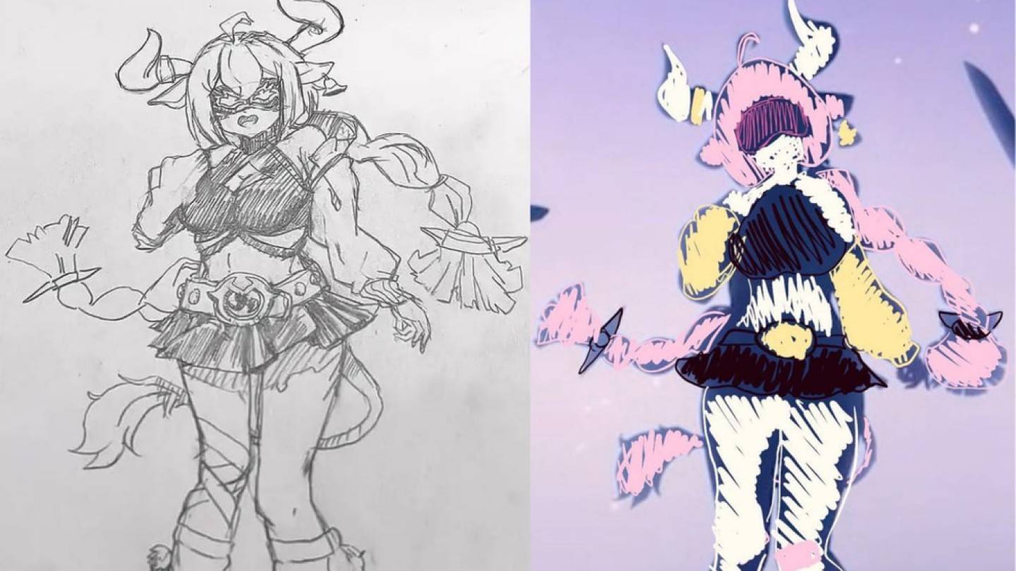 《原神》泄密揭露Varesa 一位手持角和尾巴的角色