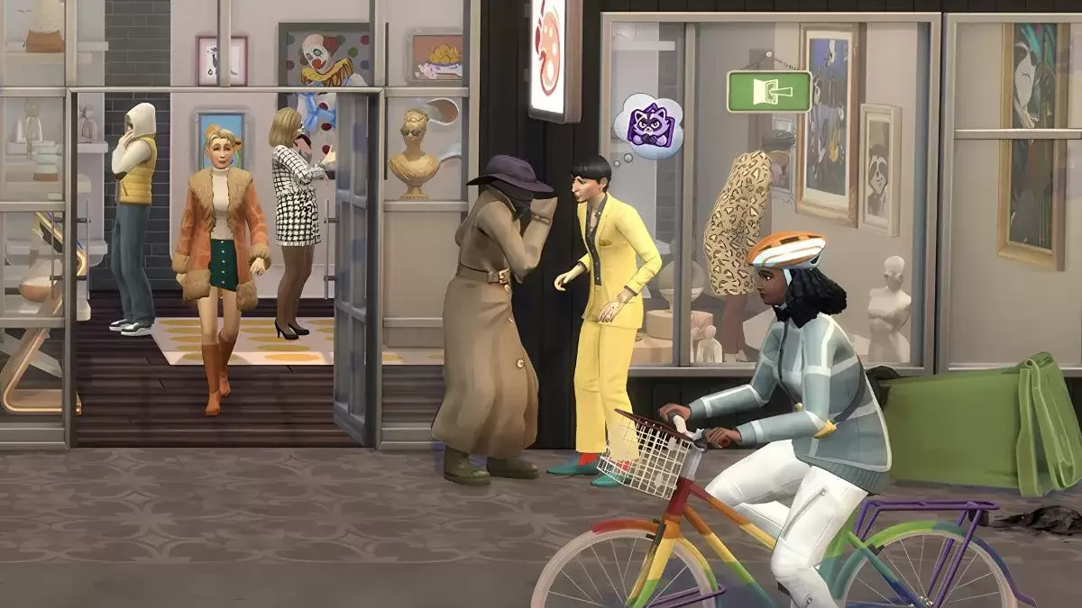 ¿Dónde se encuentra Trashley en la expansión de Sims 4 Business y Hobbies?