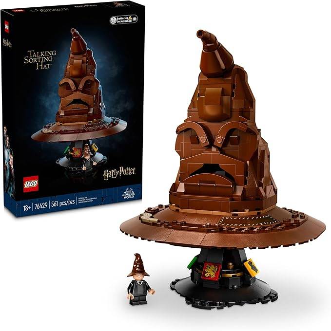 Lego Harry Potter gadający kapelusz sortowania w najniższej cenie Amazon