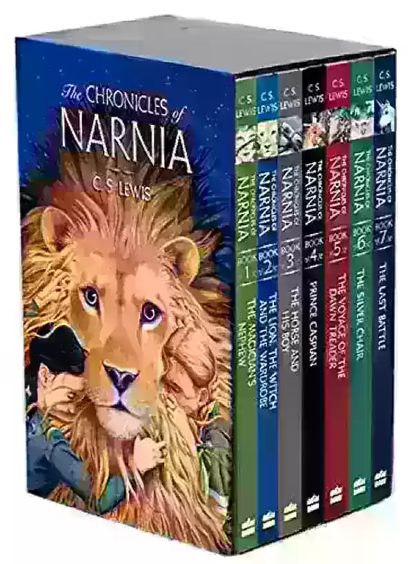 Include 7 libri The Chronicles of Narnia Book Set