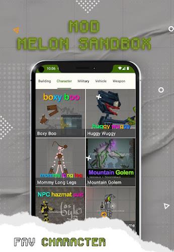 Melon Sandbox Mods & Addons ဖန်သားပြင်ဓာတ်ပုံ 1