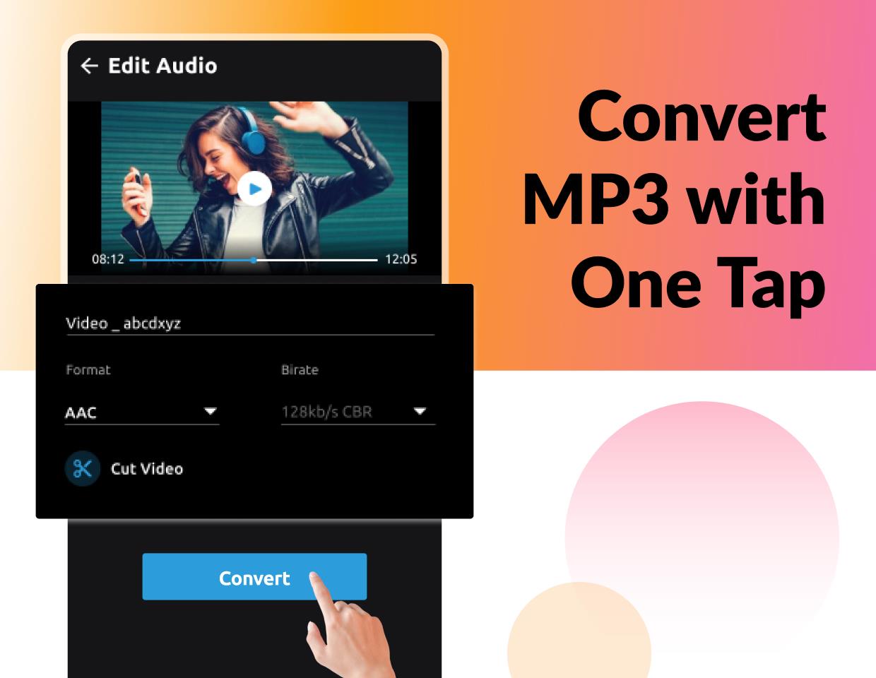 MP3 Converter: Video Converter Captura de tela 1