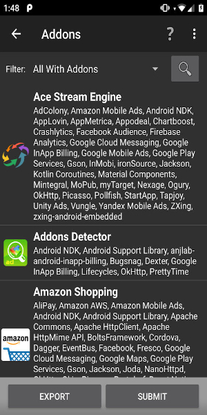 Addons Detector应用截图第1张